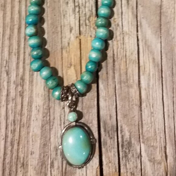 Turq necklace - Picture 1 of 2